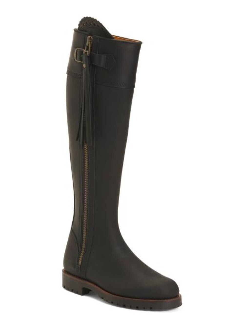 PENELOPE CHILVERS Made In Spain Leather Long Tassel Boots
